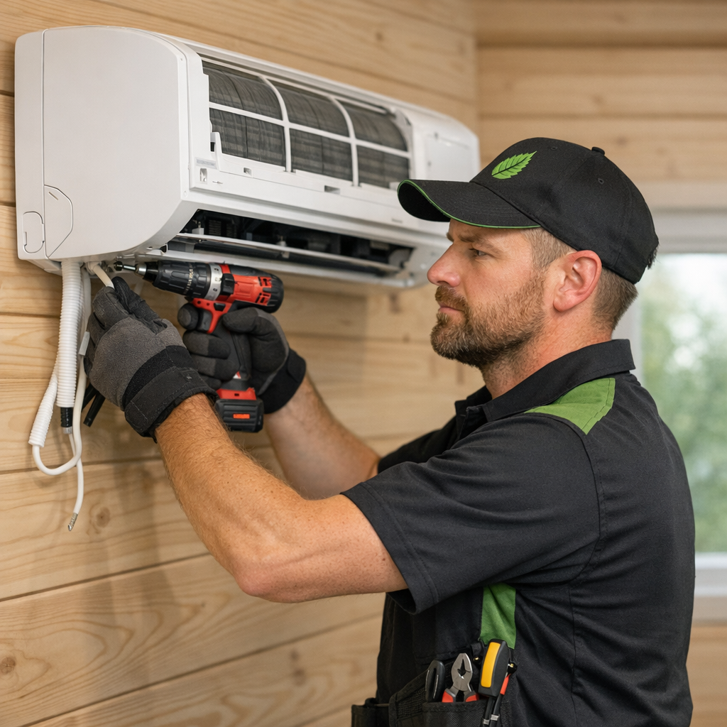 Lämpöpumpun asennus